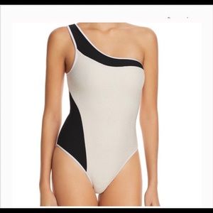 Ellejay Melinda  One-Shoulder Cheeky Swimsuit